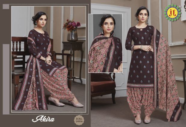 Jt Akira 24 Casual Daily Wear Printed Cotton Dress Material Collection